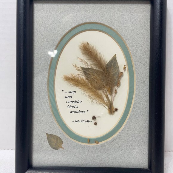 Framed Creations By Naomi & Sue 6"x8" Nature Art With Bible Verse - Picture 1 of 6